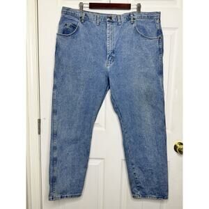 Wrangler Rugged Wear Jeans Men’s 44x30 Blue Relaxed Fit Baggy